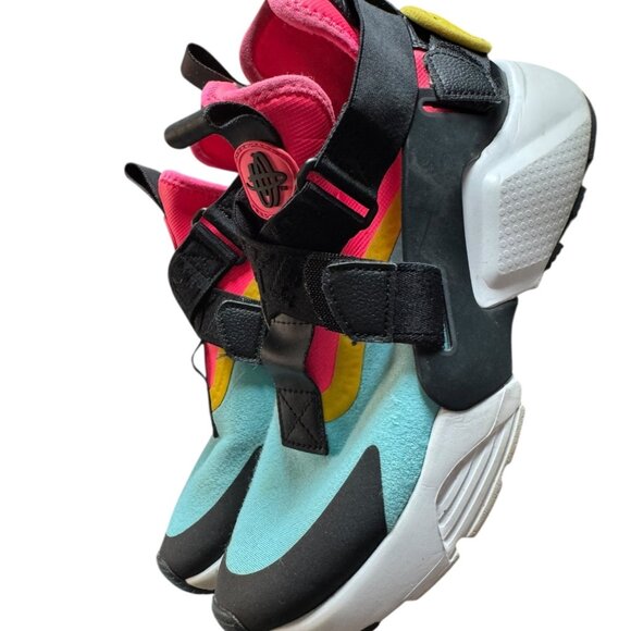 Nike Huarache City Sneakers Multicolor Athletic Shoes Size 6.5 - Picture 4 of 12